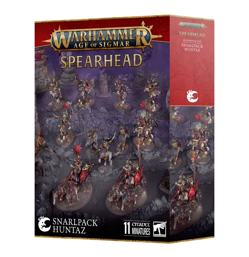 FER DE LANCE AOS : GLOOMSPITE GITZ - SNARLPACK HUNTAZ