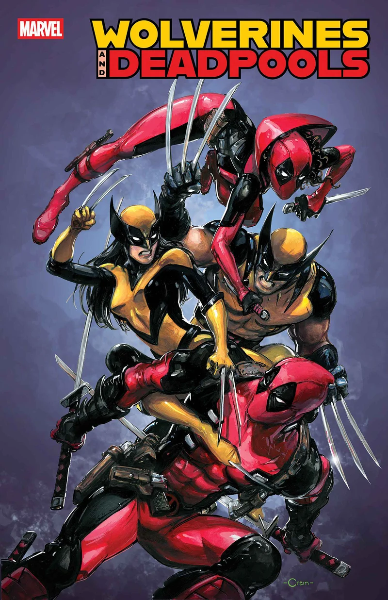Wolverines & Deadpools #3 Variante Clayton Crain