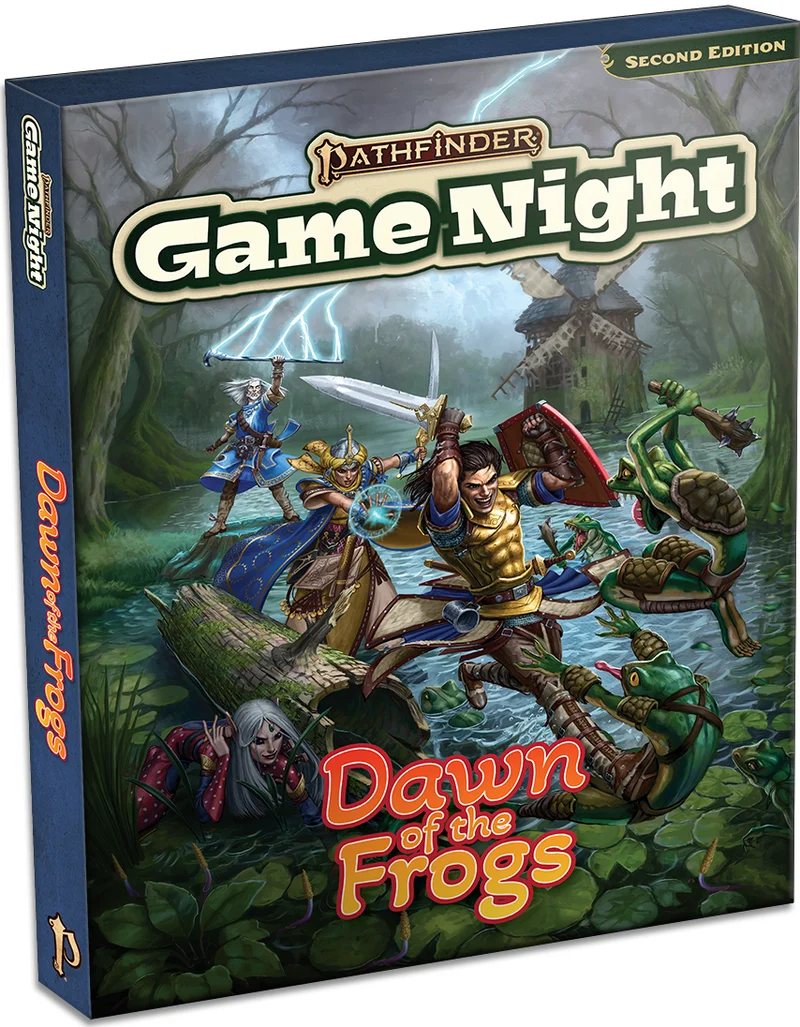PATHFINDER 2E : SOIRÉE JEUX - L'AVENTURE DELUXE DE L'AUBE DES GRENOUILLES