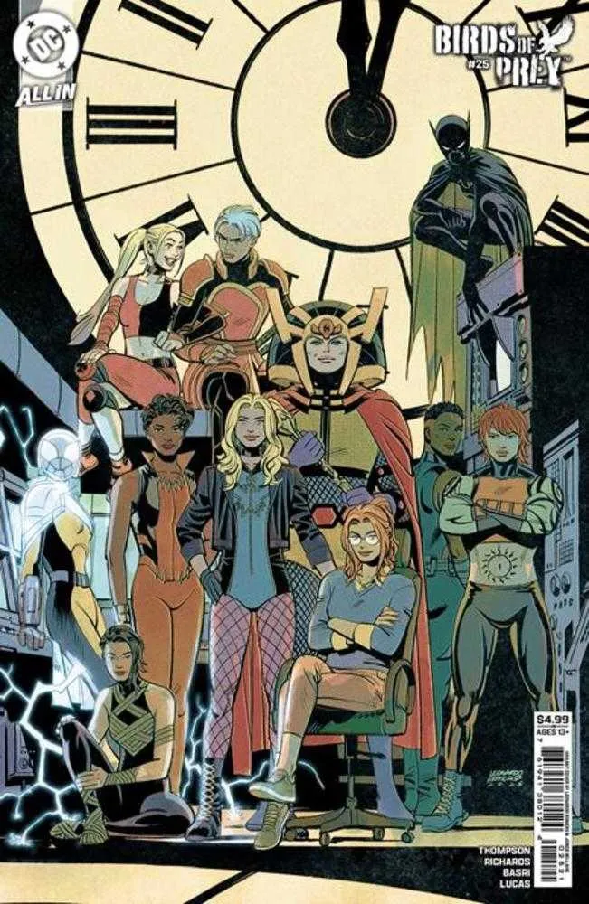 Birds Of Prey #25 Couverture B Leonardo Romero Variante en papier cartonné