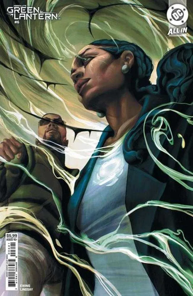 Absolute Green Lantern #6 Couverture B Juliet Nneka Variante de stock de cartes