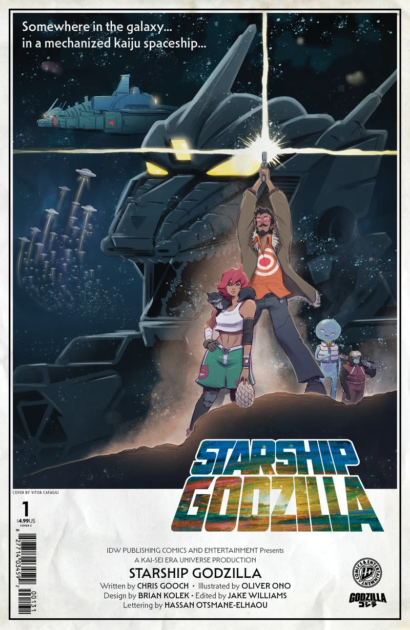 Vaisseau Godzilla [Kai-Sei Era] #1 IDW C Cafaggi 10/01/2025