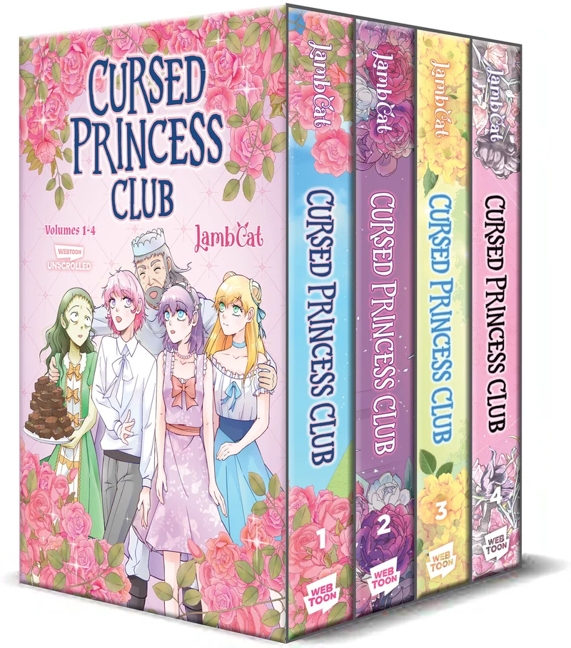 Coffret Club des Princesses Maudites (Volumes 1 à 4)