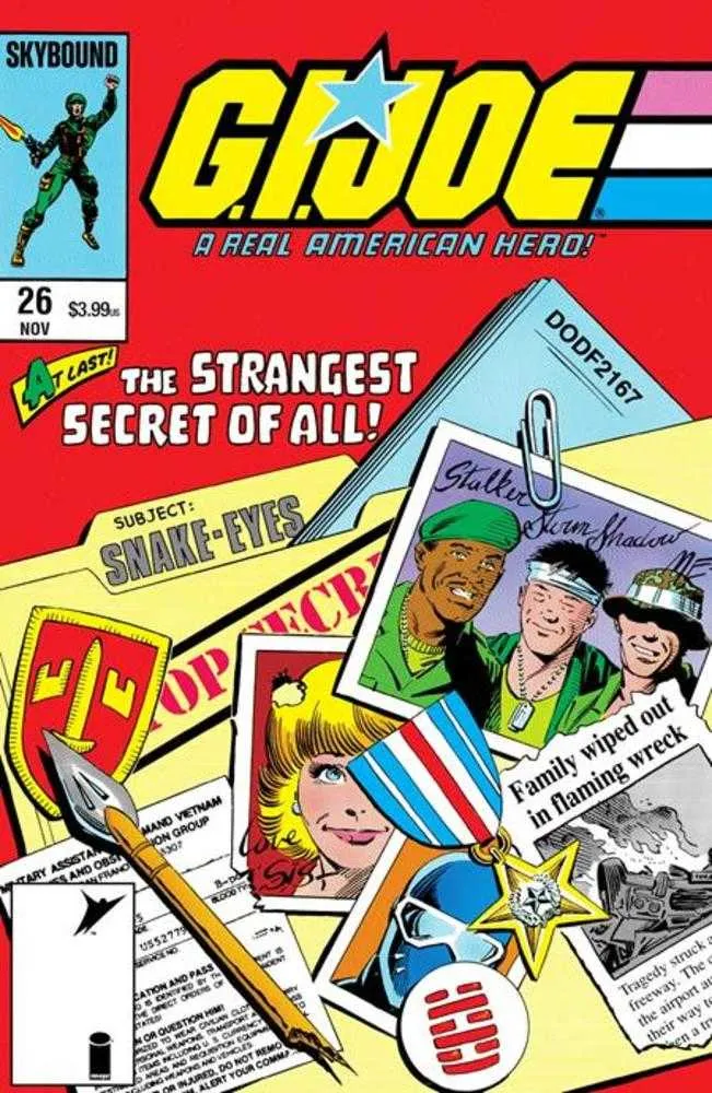 GI Joe, un véritable héros américain #26 Hama Files IMAGE A Zeck & Wiacek 11/26/2025