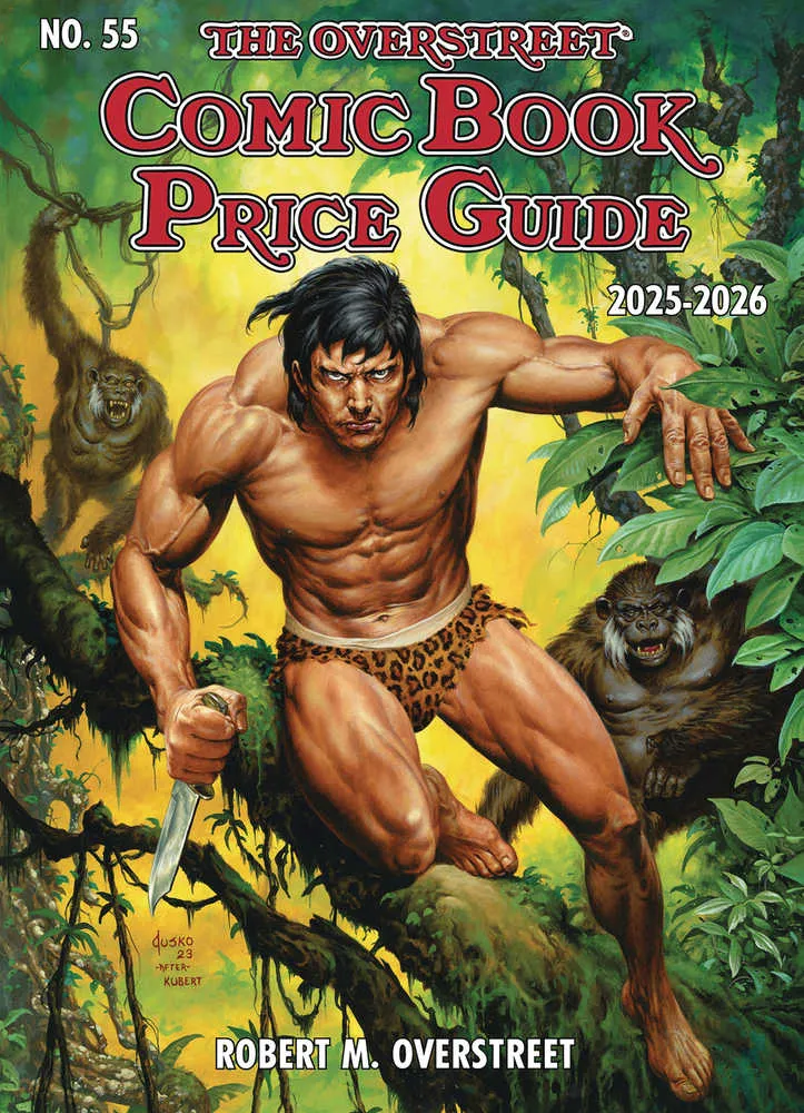 Guide des prix des bandes dessinées Overstreet, tome 55, couverture rigide, Tarzan