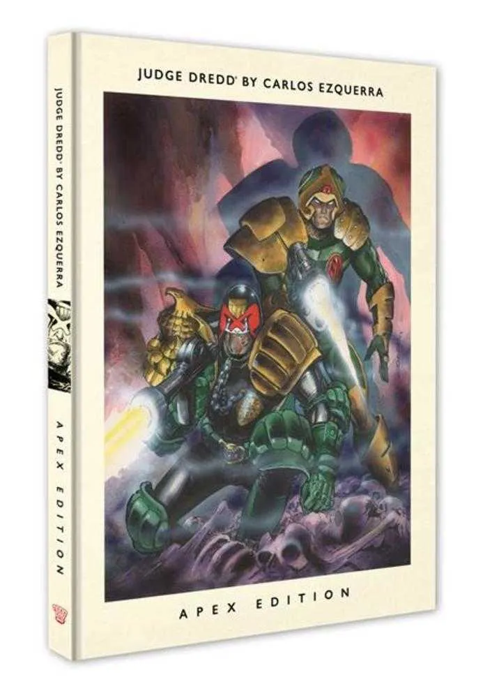 Judge Dredd par Carlos Ezquerra Édition Apex Couverture rigide