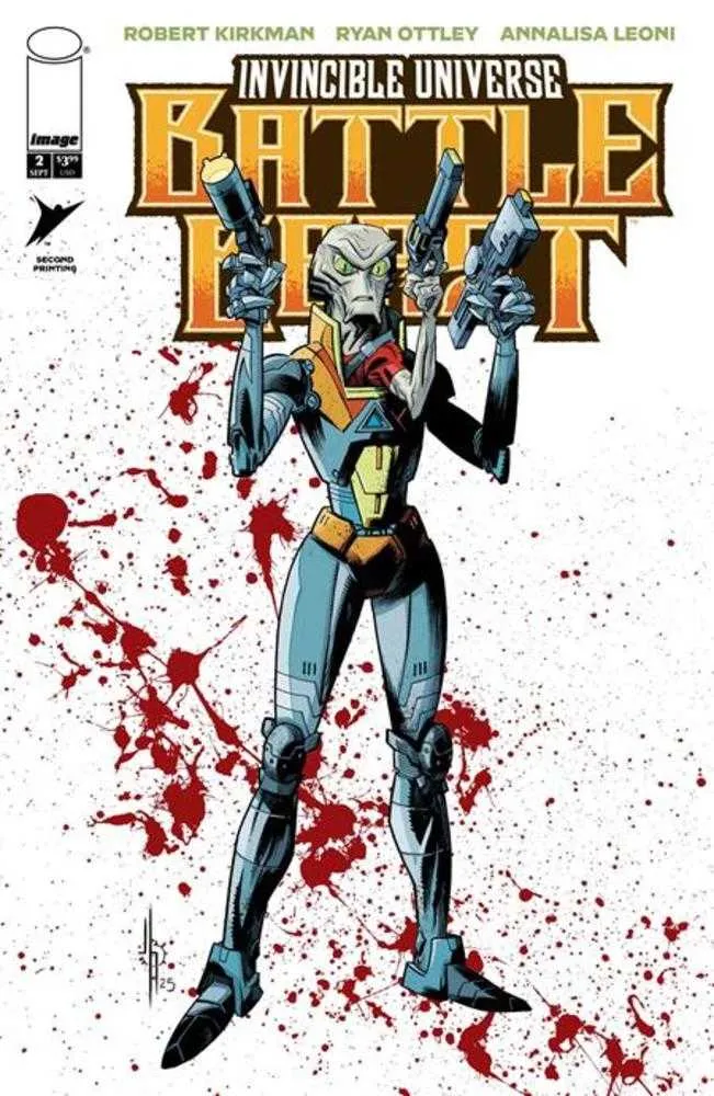 Invincible Universe Battle Beast #2 2e impression IMAGE A Jason Howard 09/24/2025