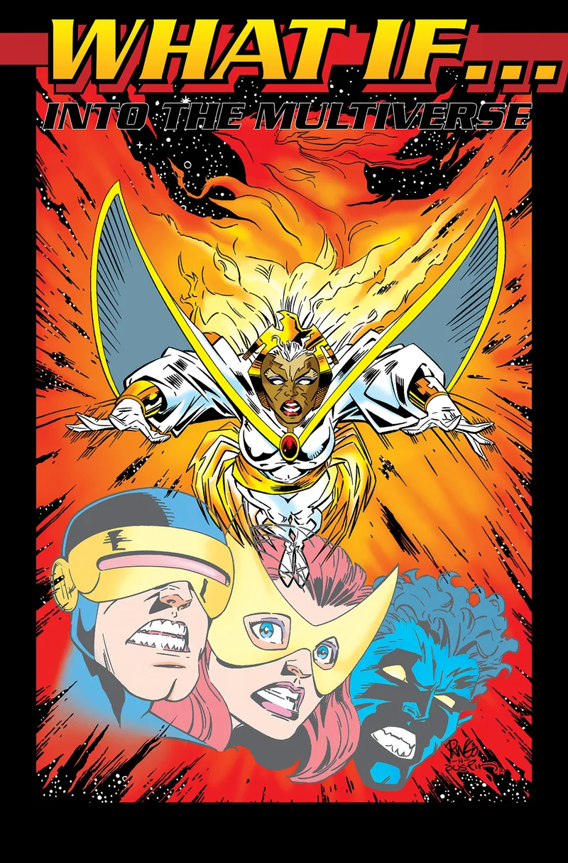 Et si ? : Into The Multiverse, tome 3, couverture de Mike Wieringo [Marché direct uniquement]