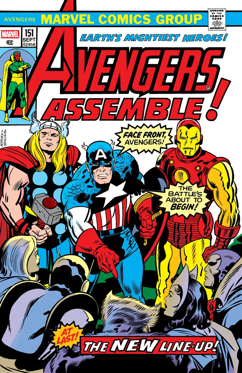The Avengers Omnibus, tome 6, couverture de Jack Kirby [vente directe uniquement]