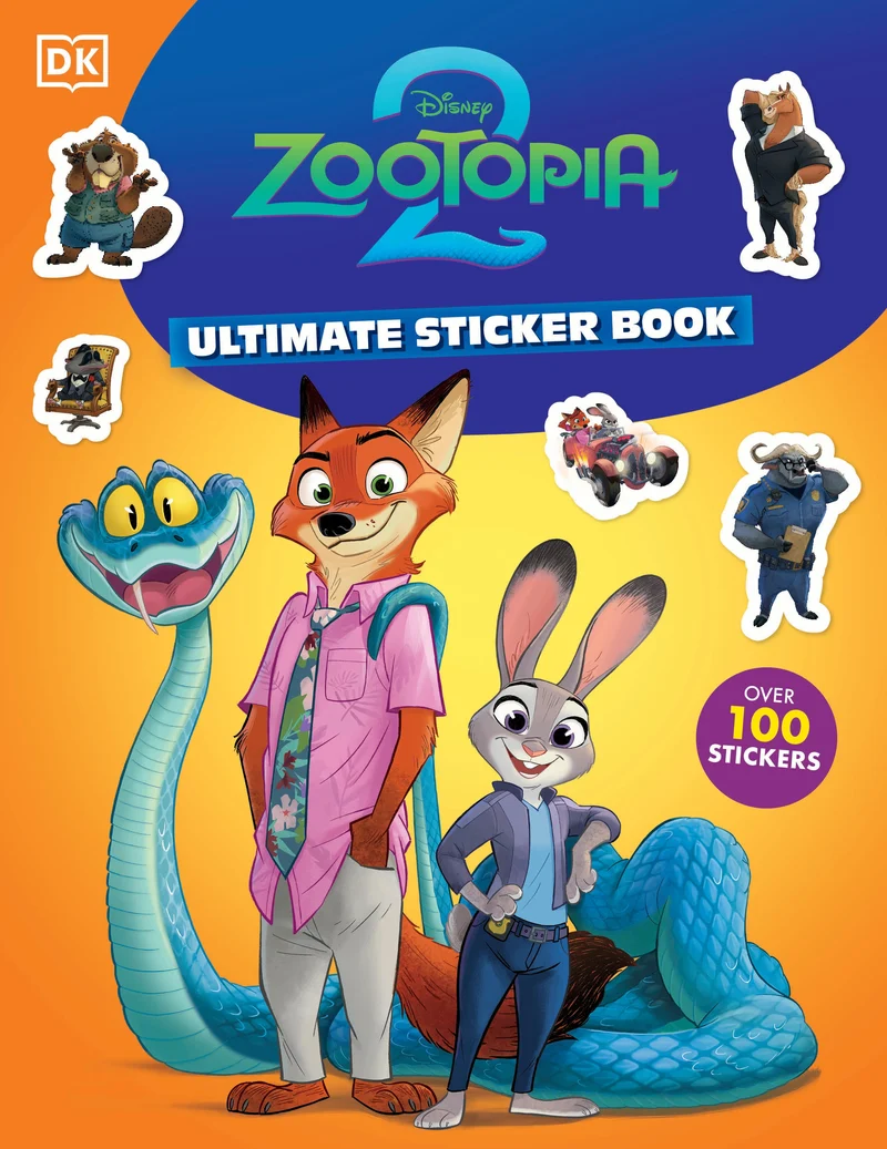 Livre d'autocollants Disney Zootopia 2 Ultimate