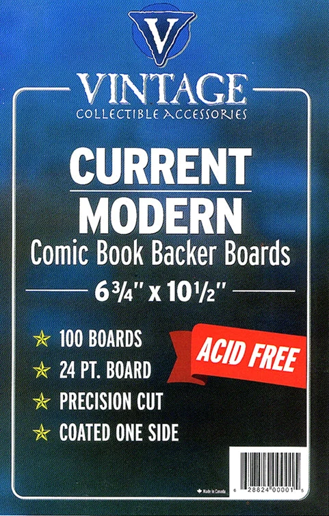 CARTONS DE SUPPORT COMIC PRO LINE CURRENT AGE 100CT 24PT