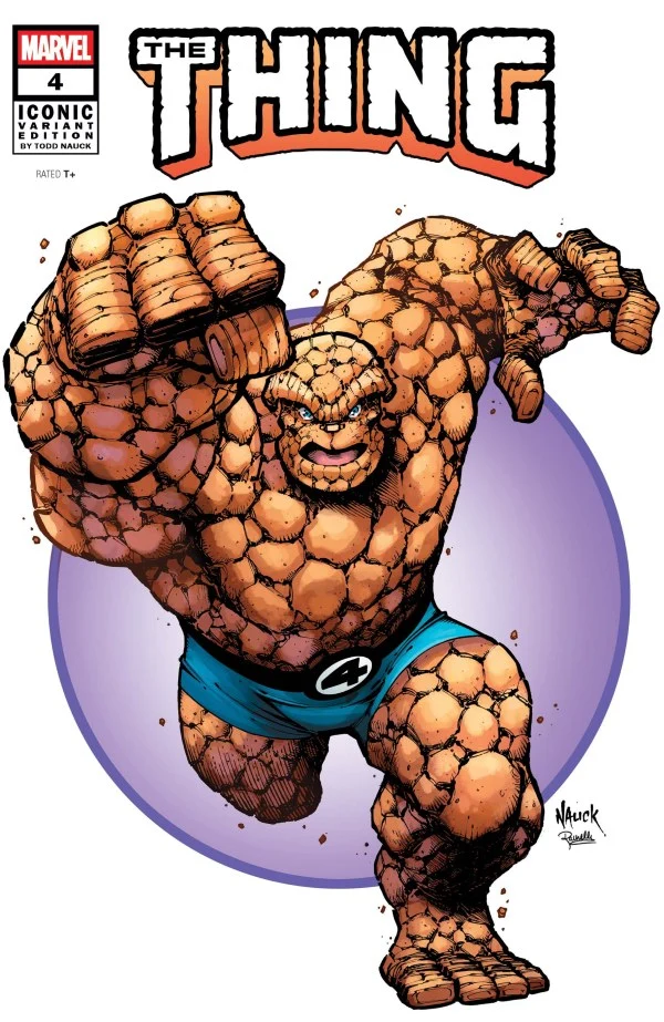 The Thing #4 Todd Nauck Variante emblématique