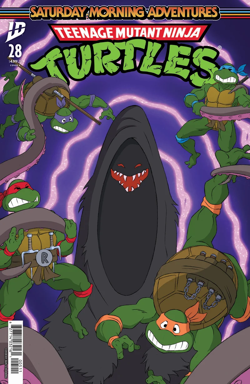 Les Tortues Ninja : Aventures du samedi matin #28 Couverture A (Schoening)