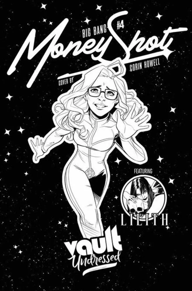 Money Shot Big Bang #4 (sur 5) Couverture C Corin Howl Lilith Crossover Nsfw Black Bag Variant (Mature)