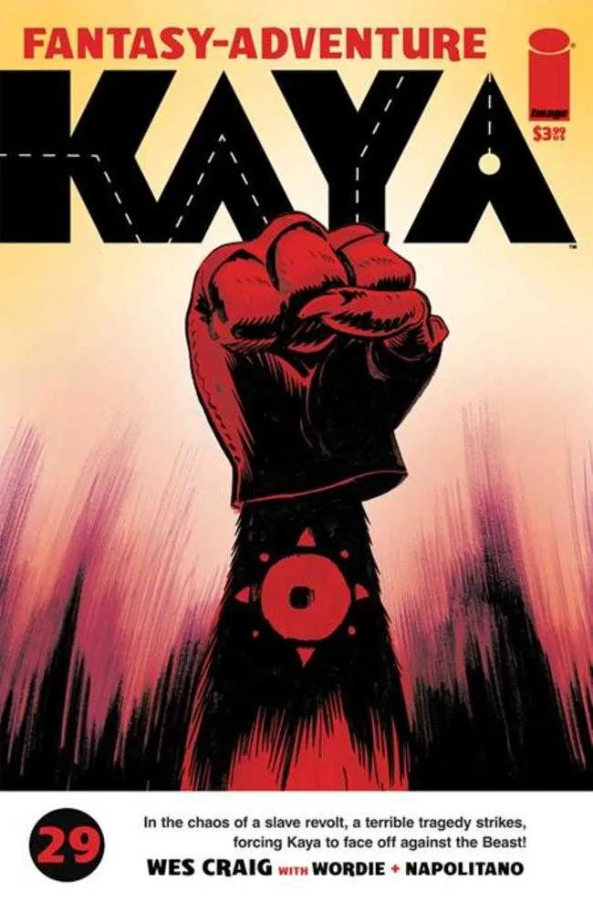 Kaya #29 Couvre Un Wes Craig