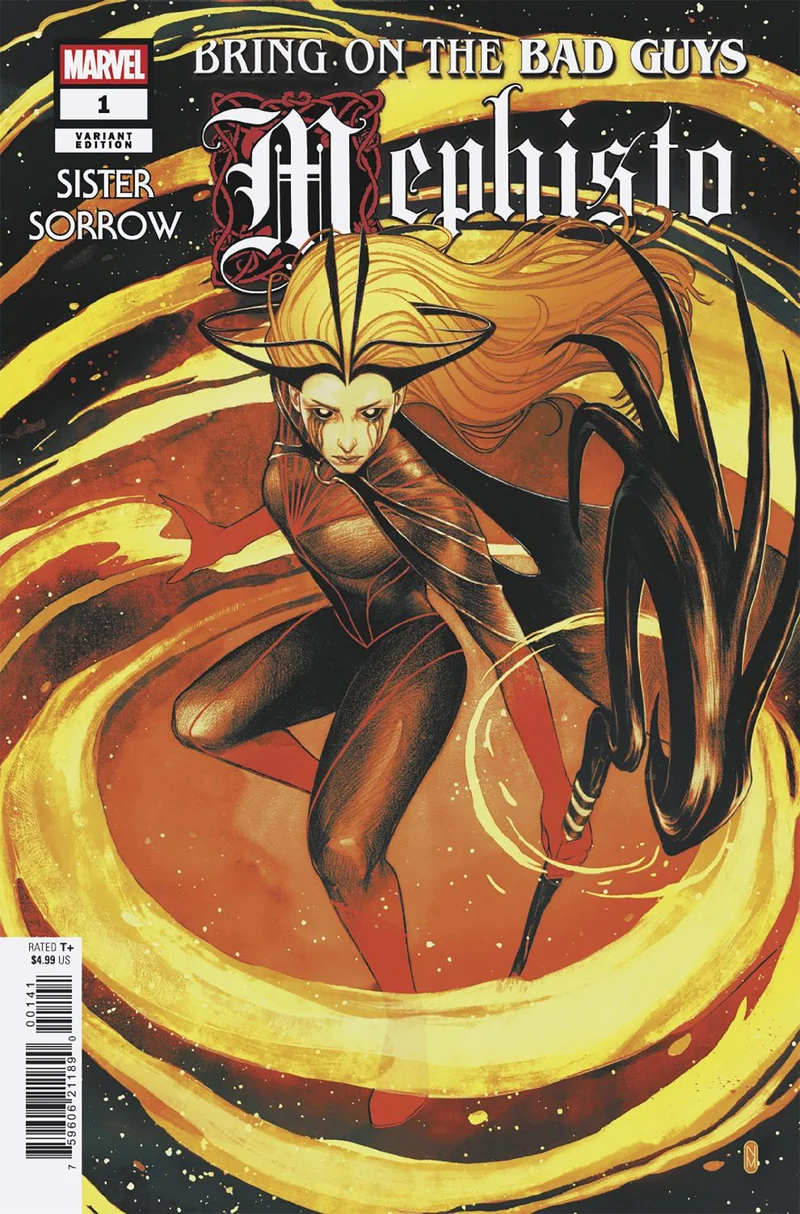 Faites venir les méchants : Mephisto #1 Nimit Malavia Sister Sorrow Variant