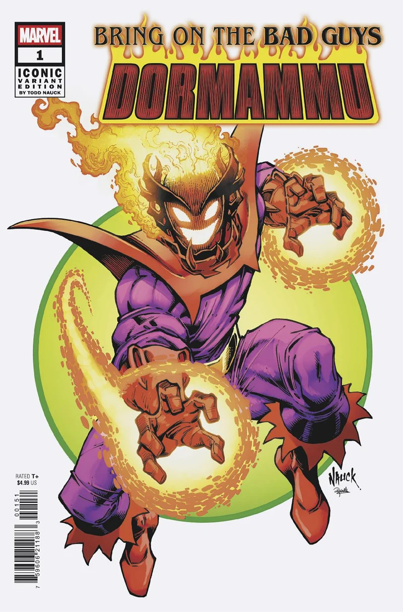 Faites venir les méchants : Dormammu n° 1, variante emblématique de Todd Nauck