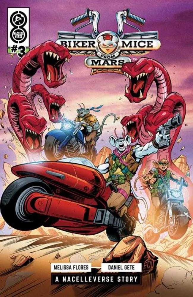 Biker Mice From Mars (2025) #3 Couverture A Edu Souza