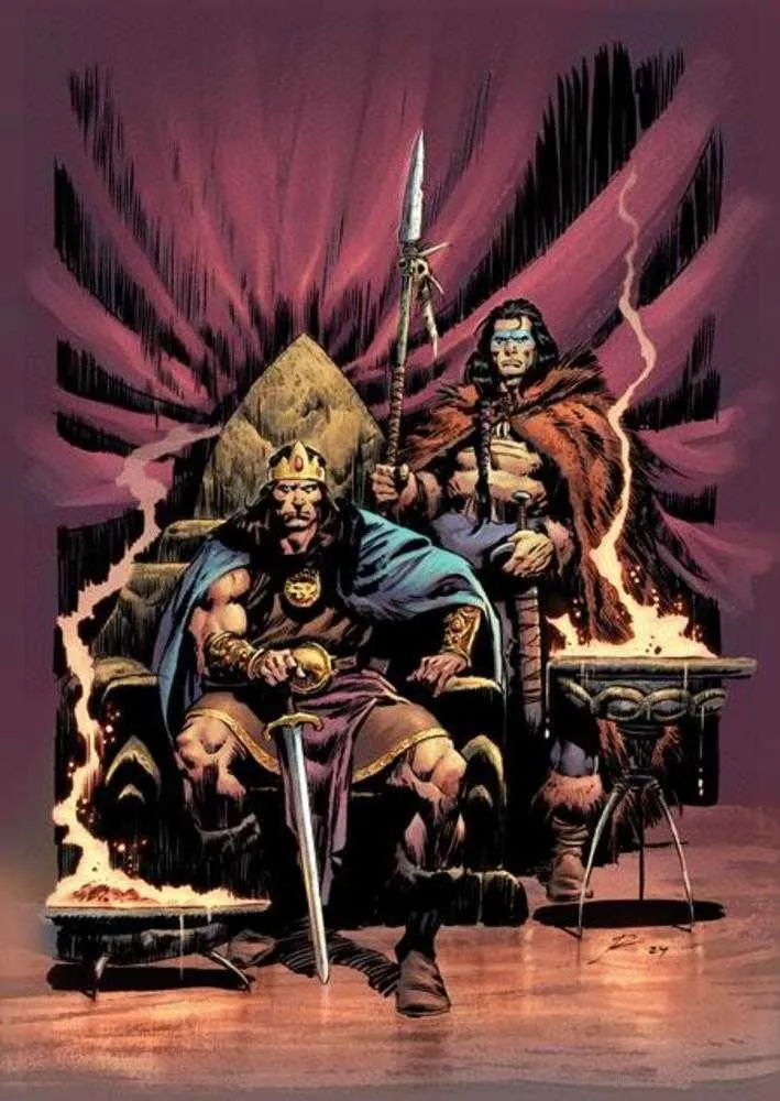 Conan le barbare Fléau du serpent #1 [sur 4] TITAN H De la Torre Virgin 09/24/2025