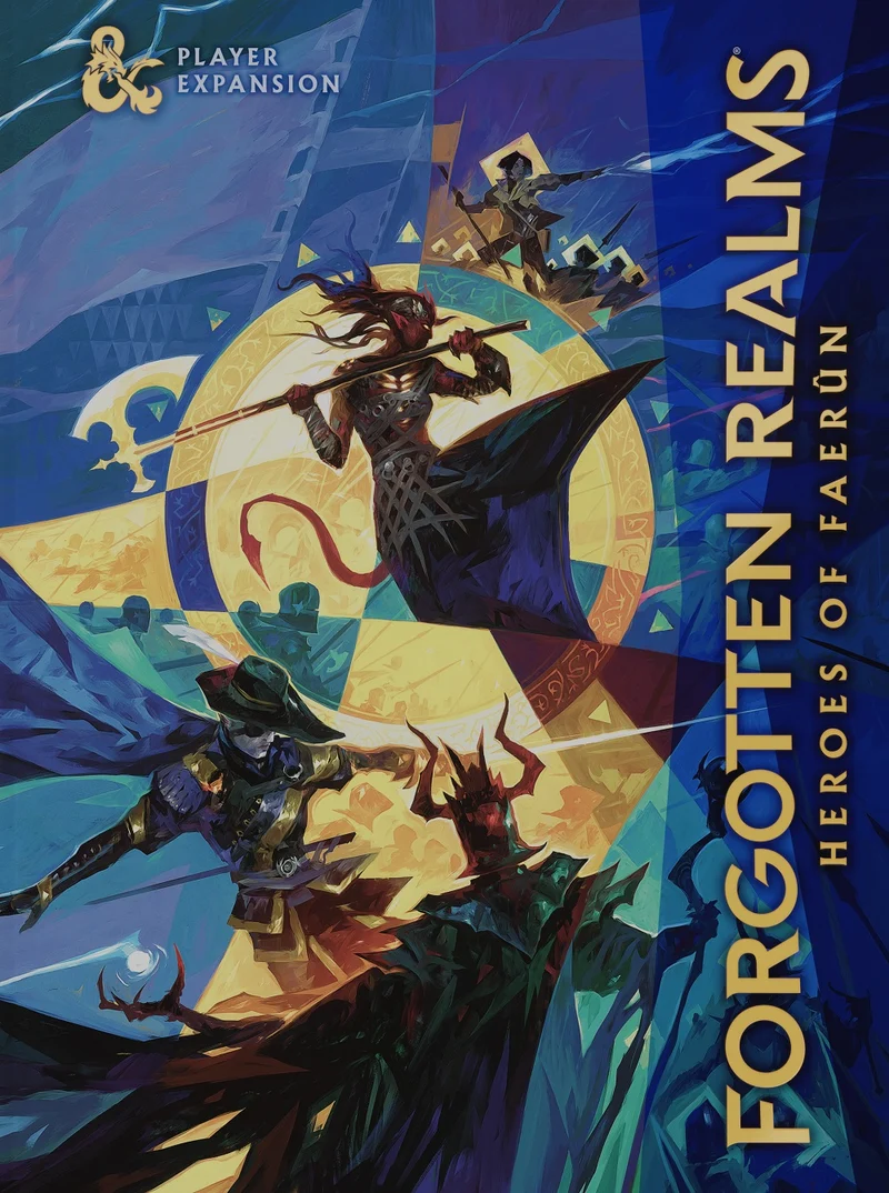 D&D RPG : EBERRON : HÉROS DE FAERUN COUVERTURE ALTERNATIVE LIMITÉE