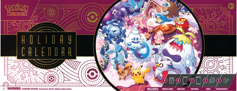 POKÉMON - CALENDRIER DES FÊTES 2025