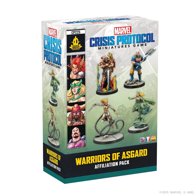 PROTOCOLE MARVEL CRISIS : PACK D'AFFILIATION LES GUERRIERS D'ASGARD