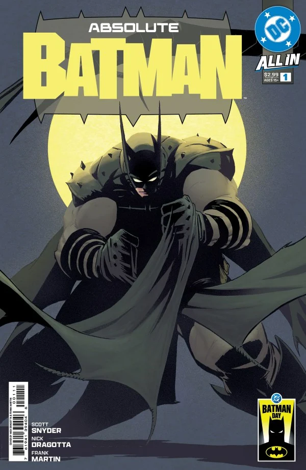 Journée Batman 2025 Absolute Batman #1 DC A Nick Dragotta 10/9/2025