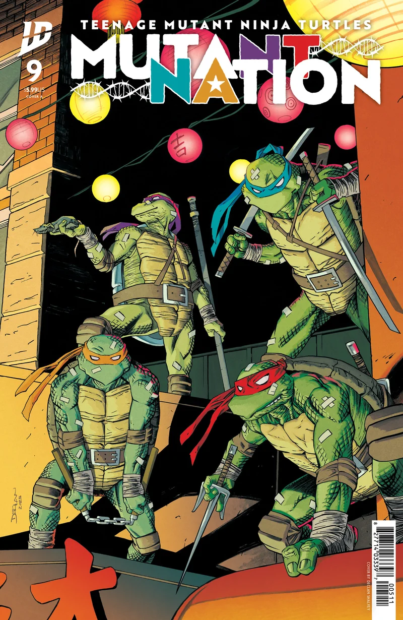 Teenage Mutant Ninja Turtles : Mutant Nation #9 Couverture A (Shalvey)