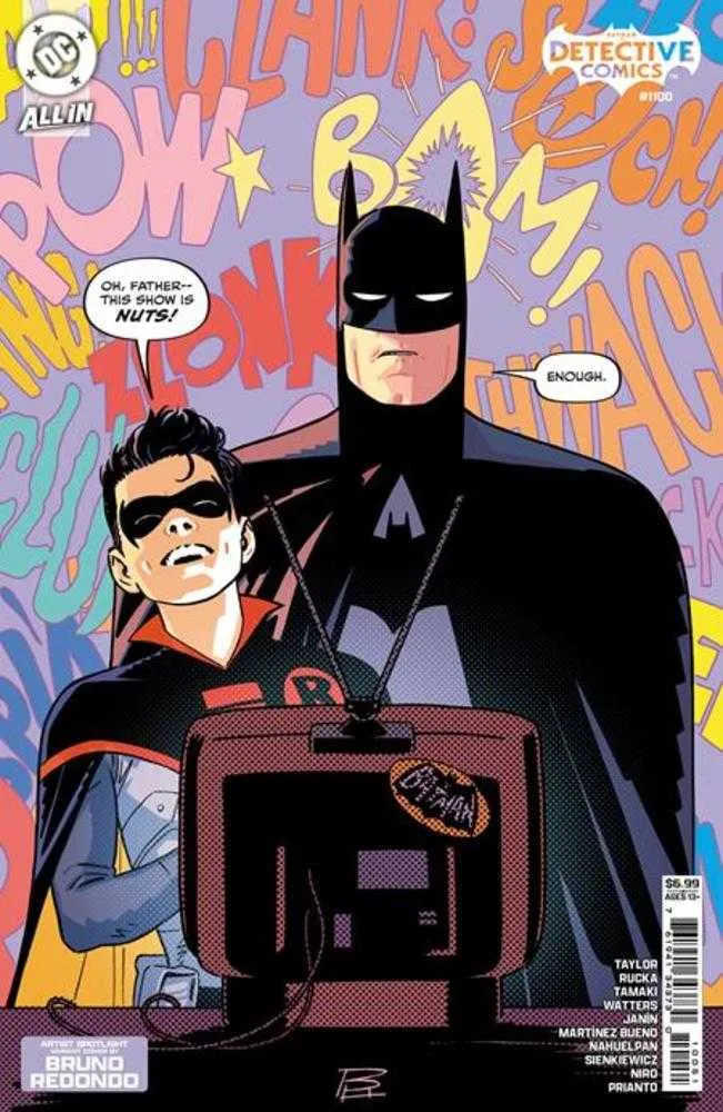 Detective Comics #1100 Couverture E Bruno Redondo Artist Spotlight Variante de stock de cartes