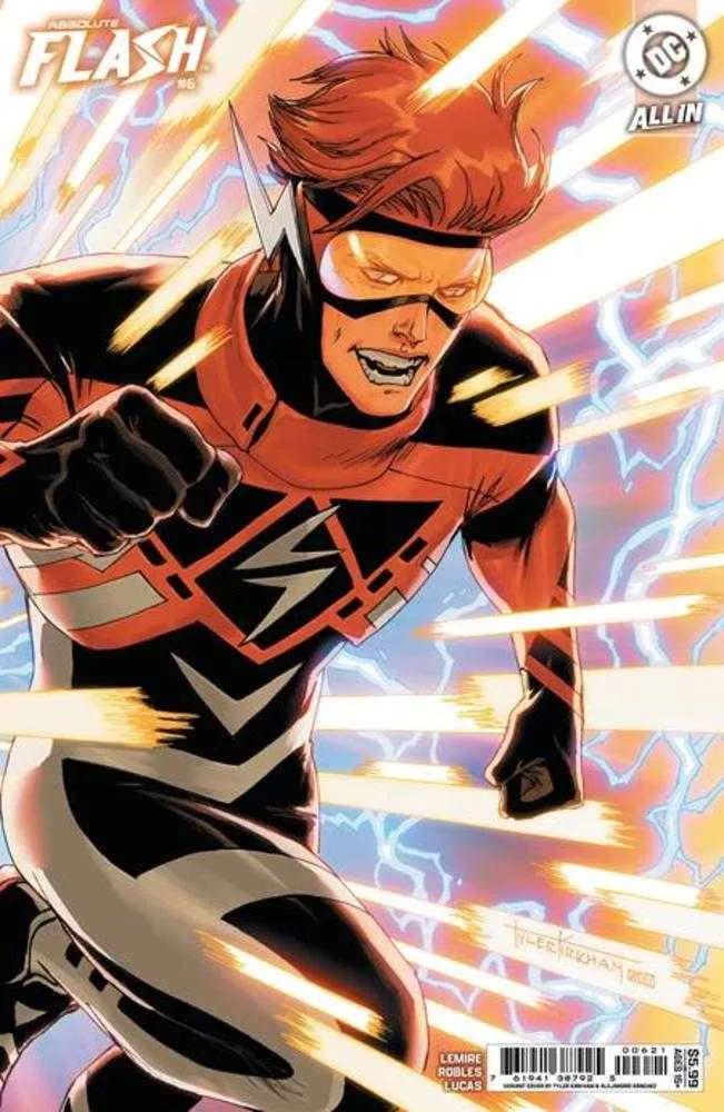 Absolute Flash #6 Couverture C Tyler Kirkham Variante de stock de cartes