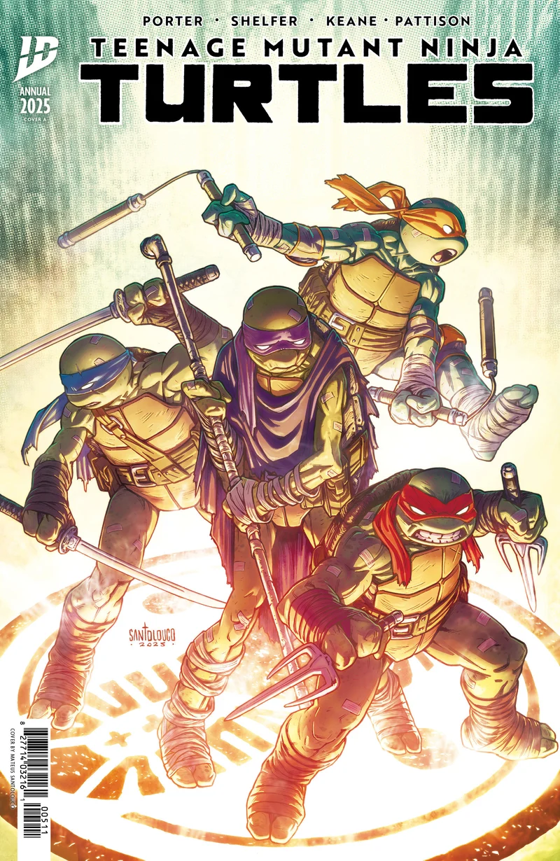 TMNT : IDW annuel 2025 A Santolouco 10/29/2025