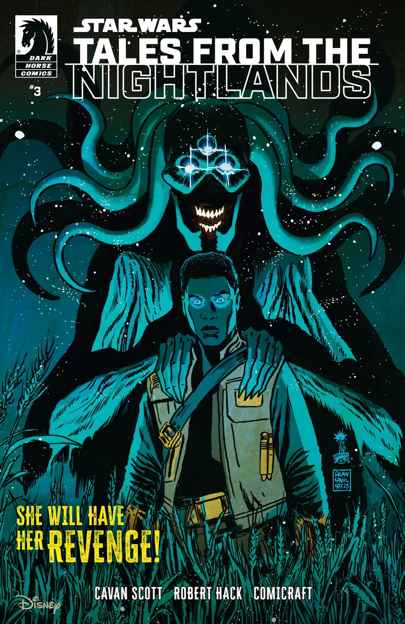 Star Wars Tales From The Nightlands #3 Dark Horse Par Francesco Francavilla 12/10/2025