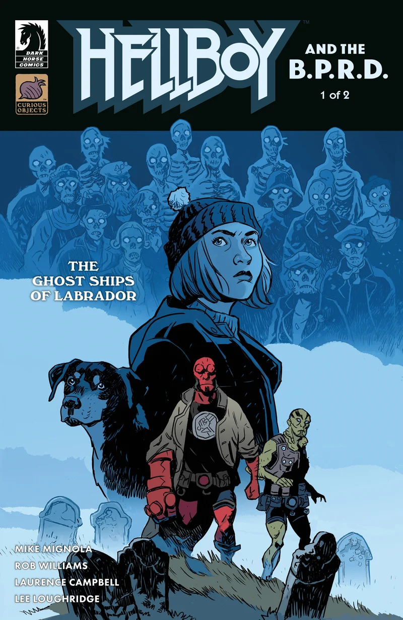 Hellboy & BPRD : Ghost Ships Labrador #1 Dark Horse B Matt Smith 11/12/2025