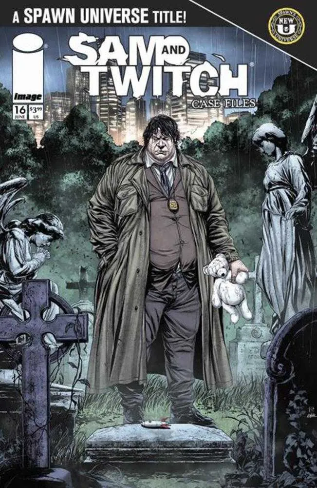 Spawn Sam et Twitch Case Files #16 Couverture Une couverture de Raymond Gay Sam
