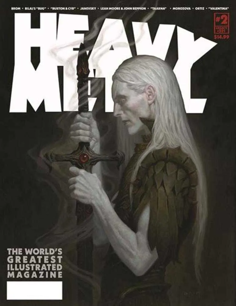 Heavy Metal Magazine #2 Couverture A Brom (Mature)