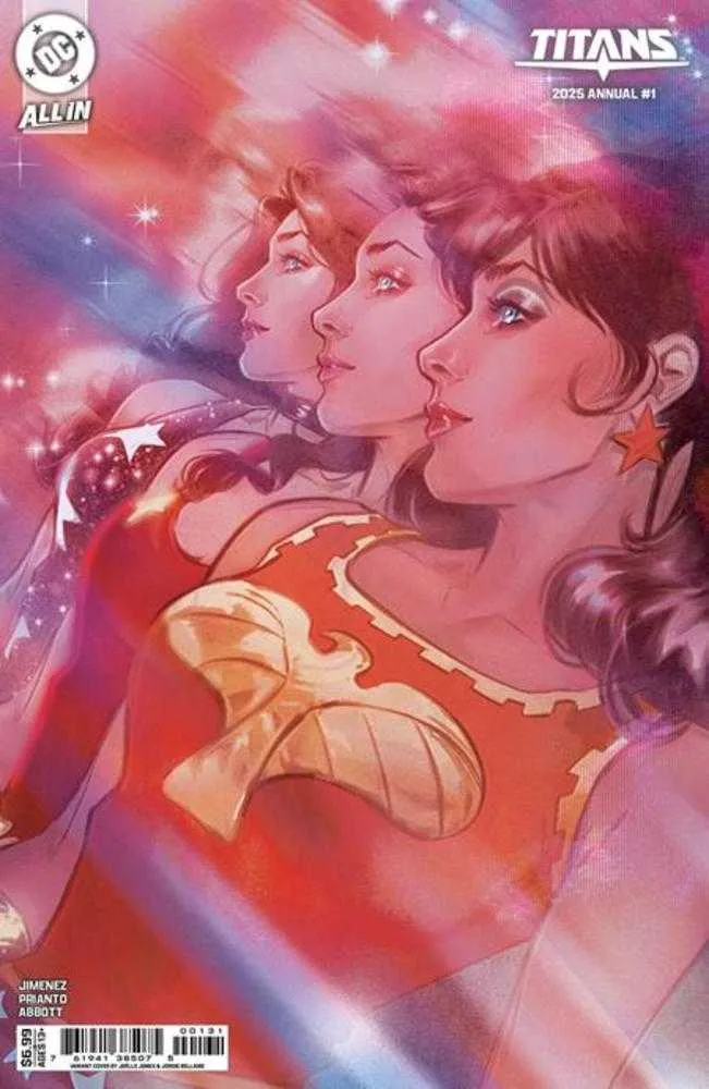 Titans 2025 Annual #1 (One Shot) Couverture C Joelle Jones Card Stock Variante