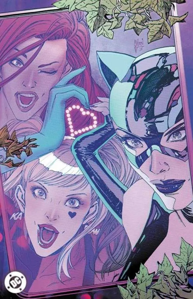 Gotham City Sirens Unfit For Orbit #5 (sur 5) Couverture D Guillem March Connecting Kalanorian Foil Variant
