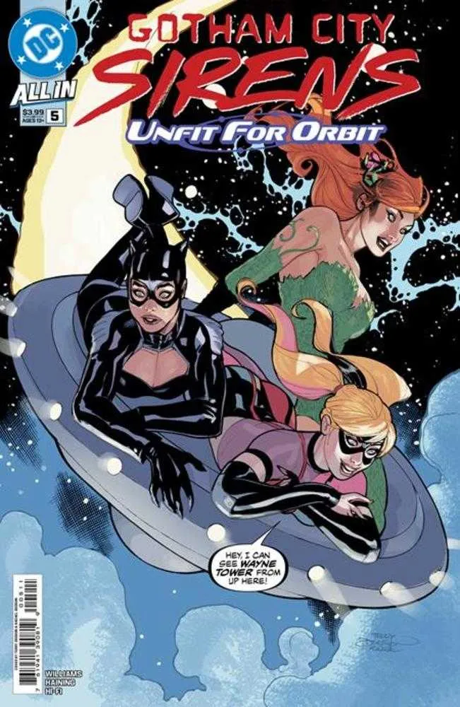 Gotham City Sirens Unfit For Orbit #5 (sur 5) Couverture A Terry Dodson & Rachel Dodson