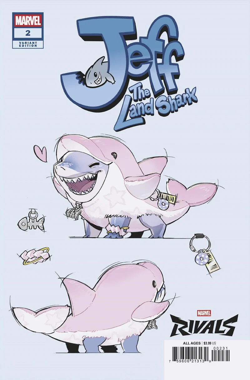 Jeff The Land Shark #2 Variante Marvel Rivals de Netease Games