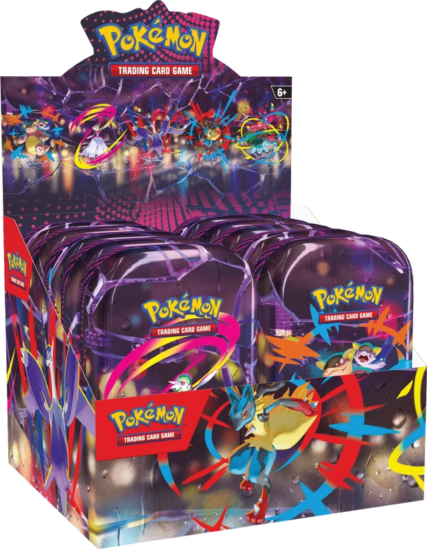 JCC POKÉMON ME01 : MINI BOÎTE MEGA HEROES, 10 PCS, PRÉSENTOIR