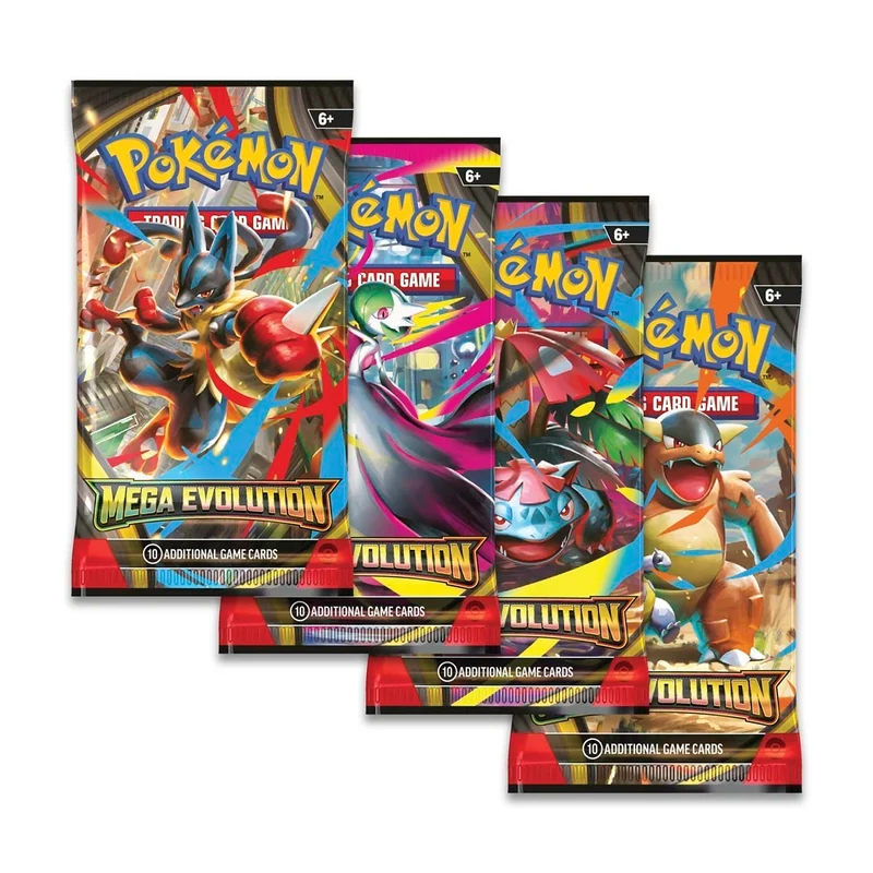 JCC POKÉMON ME01 : PACK DE BOOSTERS D'ÉVOLUTION MÉGA-ÉVOLUTION