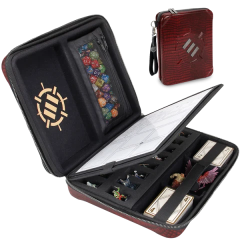 AP ENHANCE TABLETOP - ORGANISATEUR DE JEU DE RÔLE COLLECTOR - ROUGE