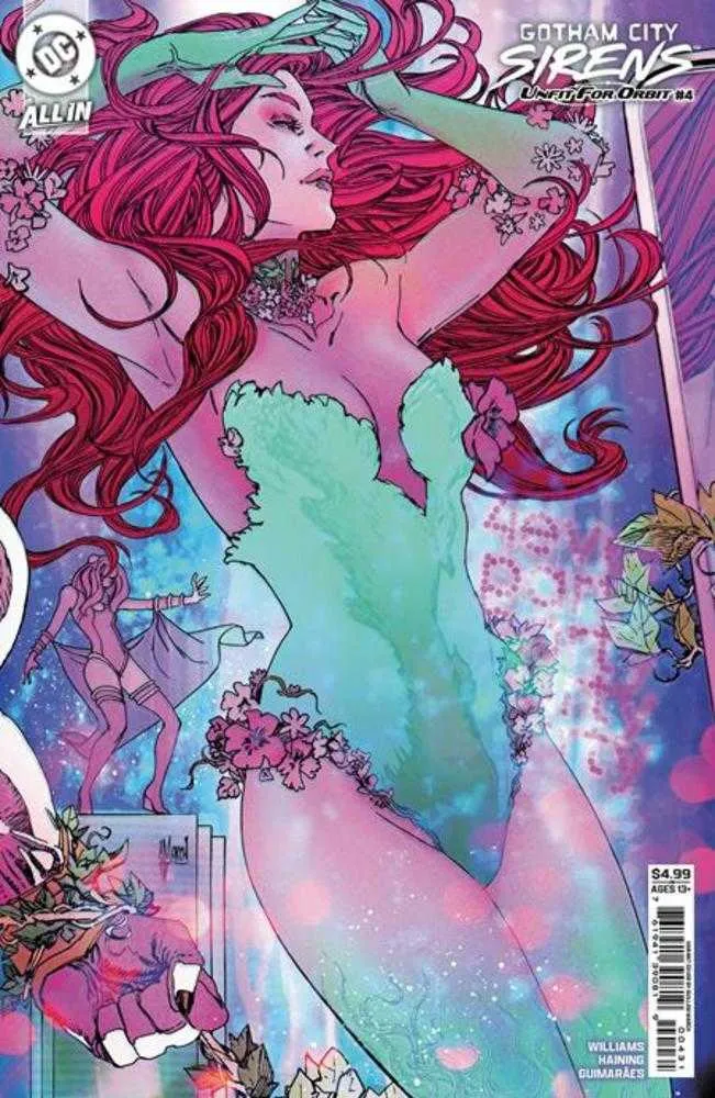 Gotham City Sirens Unfit For Orbit #4 (sur 5) Couverture C Guillem March Connecting Card Stock Variant
