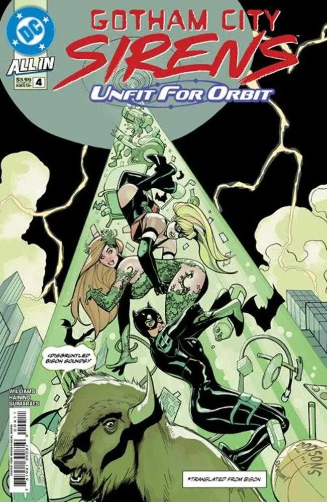 Gotham City Sirens Unfit For Orbit #4 (sur 5) Couverture A Terry Dodson & Rachel Dodson
