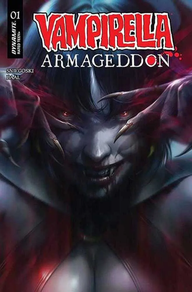 Vampirella Armageddon #1 Couverture de Francesco Mattina