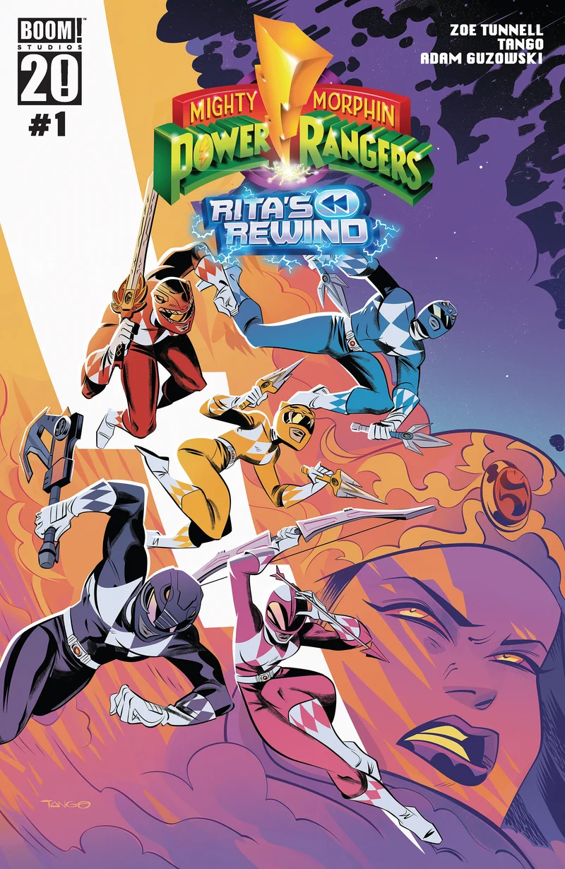 Mighty Morphin Power Rangers : Rita's Rewind #1 A Main (Dressed, Tango)