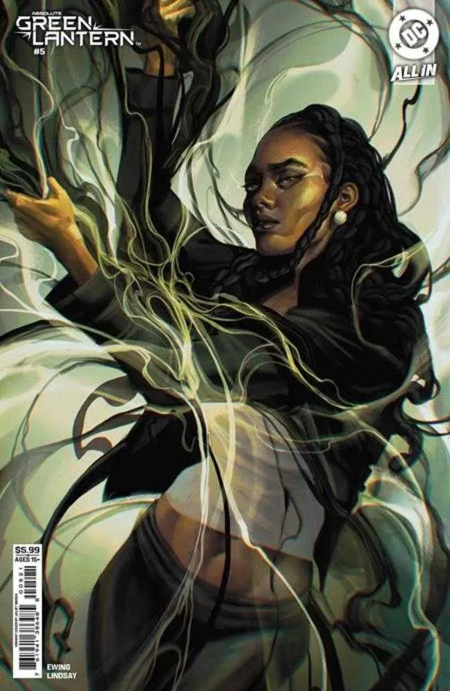 Absolute Green Lantern #5 Couverture B Juliet Nneka Variante de stock de cartes