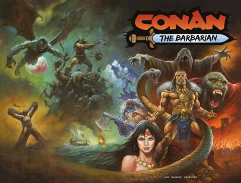 Conan le Barbare #25 TITAN F Alex Horley Wraparound 10/08/2025