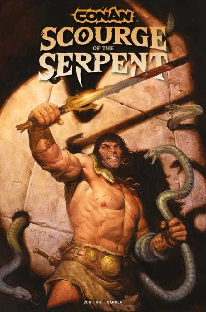 Conan le barbare Fléau du serpent #2 [sur 4] TITAN A Em Gist 10/29/2025
