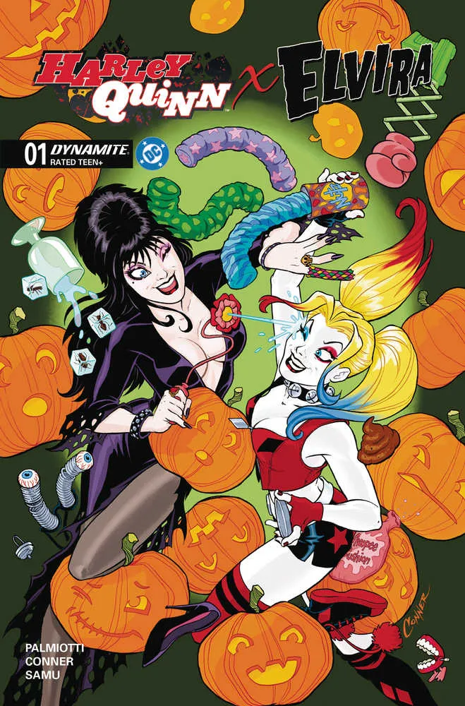 Harley Quinn X Elvira #1 DYNAMITE A Conner 1 10/08/2025
